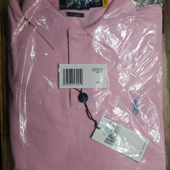 NWT Polo Ralph Lauren Mens Classic Fit Polo Shirt - Picture 4 of 6